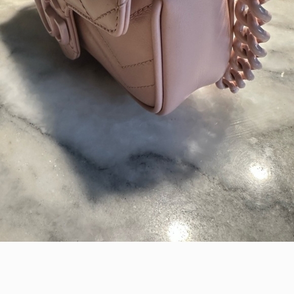 Gucci Pink Quilted Leather Shoulder Bag - Picture 10 of 12